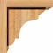 Ekena Millwork New Brighton Rough Sawn Corbel w/Backplate, Western Red Cedar, 8"W x 8"D x 8"H COR08X08X08NEB01RWR - alternate 3